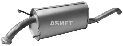 Глушитель выхлопных газов конечный ASMET 31.003