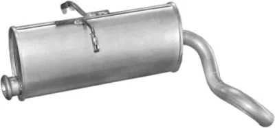 Глушитель выхлопных газов конечный POLMOSTROW 04.136