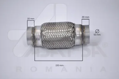 Гофрированная труба, выхлопная система ASAM 60100