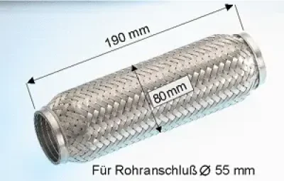 Гофрированная труба, выхлопная система EBERSPÄCHER 99.006.79