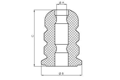 TED10724 TEDGUM Буфер, амортизация