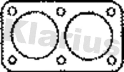 VAG2AL KLARIUS Прокладка, труба выхлопного газа