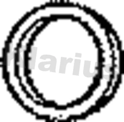 410243 KLARIUS Уплотнительное кольцо, труба выхлопного газа