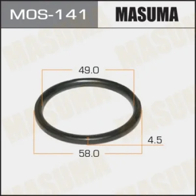 MOS-141 MASUMA Уплотнительное кольцо, труба выхлопного газа