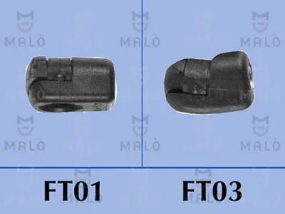 127411 MALO Газовая пружина, крышка багажник