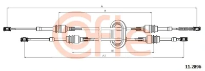 Трос, механическая коробка передач COFLE 11.2896