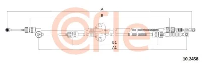 Трос, механическая коробка передач COFLE 92.10.2458