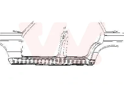 Входная пластина VAN WEZEL 3010103