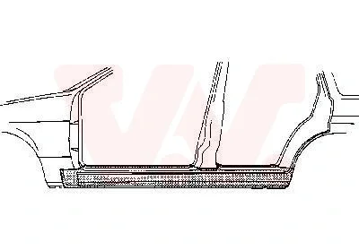 3347104 VAN WEZEL Входная пластина