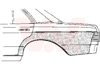 Боковина VAN WEZEL 3010143