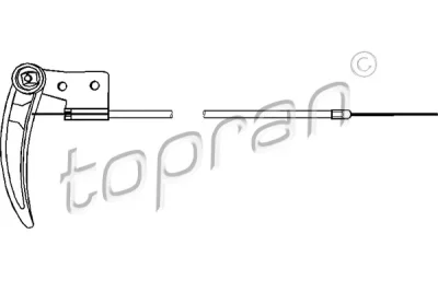 Тросик замка капота TOPRAN 103 414