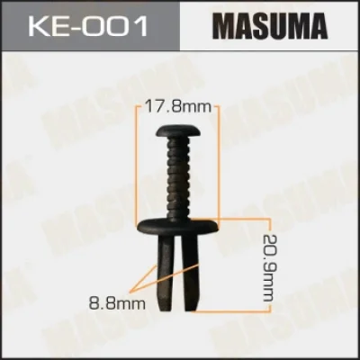 Зажим, молдинг / защитная накладка MASUMA KE-001