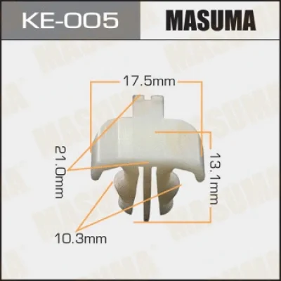 Зажим, молдинг / защитная накладка MASUMA KE-005