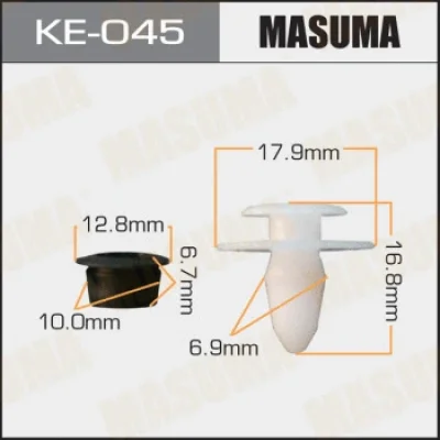 KE045 MASUMA Зажим, молдинг / защитная накладка