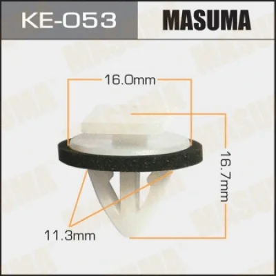 Зажим, молдинг / защитная накладка MASUMA KE-053