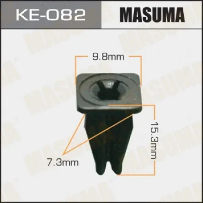 Зажим, молдинг / защитная накладка MASUMA KE-082
