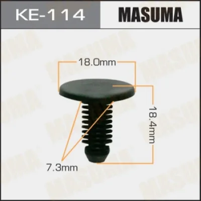Зажим, молдинг / защитная накладка MASUMA KE-114