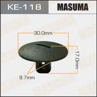 KE-118 MASUMA Зажим, молдинг / защитная накладка