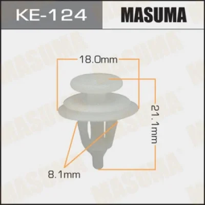 Зажим, молдинг / защитная накладка MASUMA KE-124