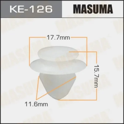 Зажим, молдинг / защитная накладка MASUMA KE-126