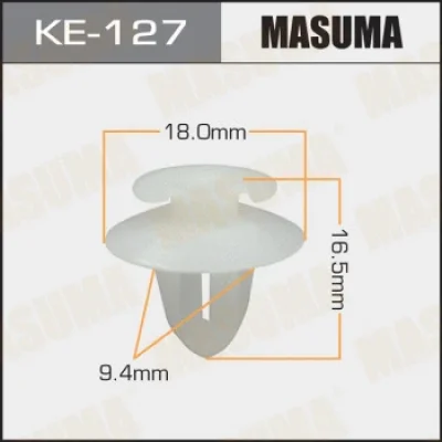 Зажим, молдинг / защитная накладка MASUMA KE-127