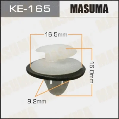 Зажим, молдинг / защитная накладка MASUMA KE-165