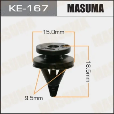 Зажим, молдинг / защитная накладка MASUMA KE-167