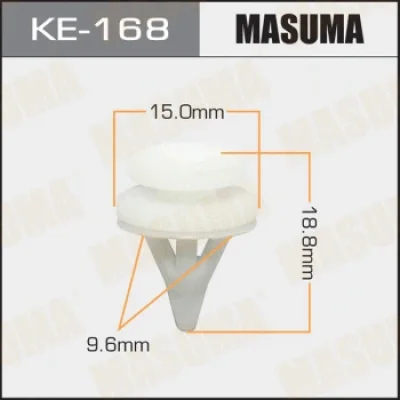 Зажим, молдинг / защитная накладка MASUMA KE-168