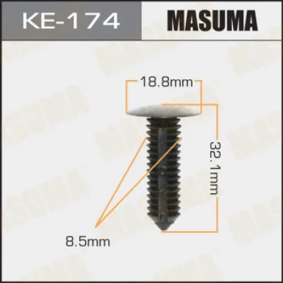 Зажим, молдинг / защитная накладка MASUMA KE-174
