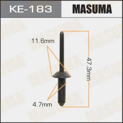 Зажим, молдинг / защитная накладка MASUMA KE-183