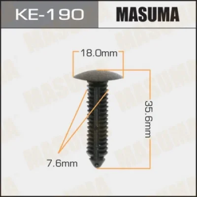 Зажим, молдинг / защитная накладка MASUMA KE-190