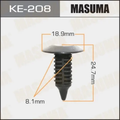 Зажим, молдинг / защитная накладка MASUMA KE-208