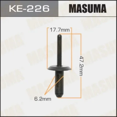 Зажим, молдинг / защитная накладка MASUMA KE-226