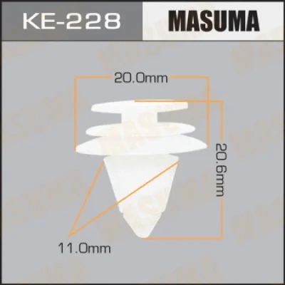 Зажим, молдинг / защитная накладка MASUMA KE-228