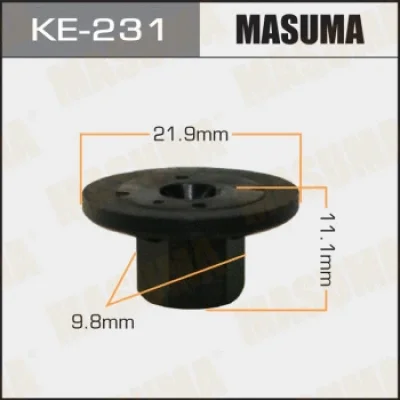 Зажим, молдинг / защитная накладка MASUMA KE-231