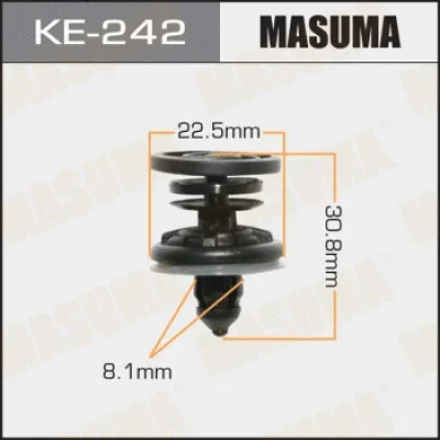 KE-242 MASUMA Зажим, молдинг / защитная накладка