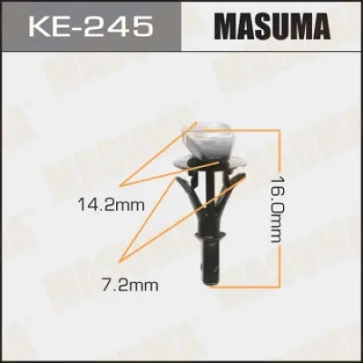 Зажим, молдинг / защитная накладка MASUMA KE-245