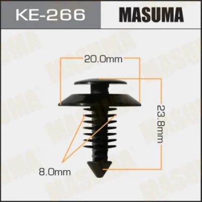 Зажим, молдинг / защитная накладка MASUMA KE-266