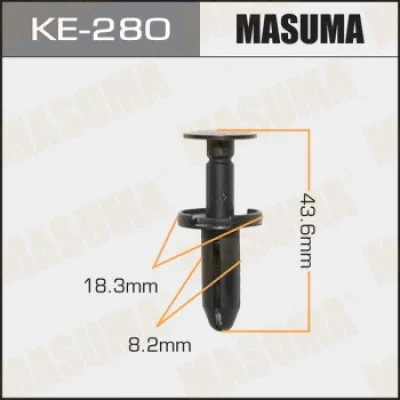 Зажим, молдинг / защитная накладка MASUMA KE-280