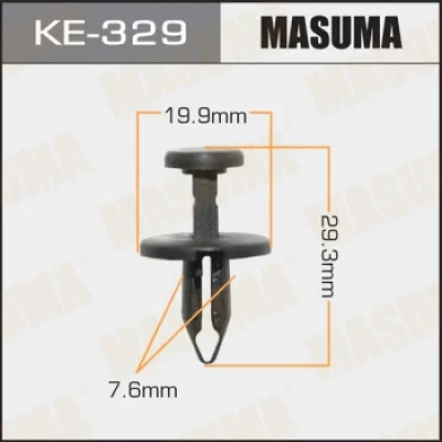 Зажим, молдинг / защитная накладка MASUMA KE-329