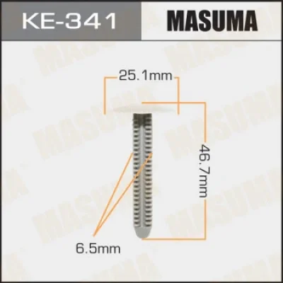 Зажим, молдинг / защитная накладка MASUMA KE-341