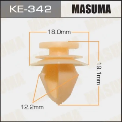 Зажим, молдинг / защитная накладка MASUMA KE-342