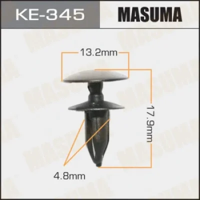 KE-345 MASUMA Зажим, молдинг / защитная накладка