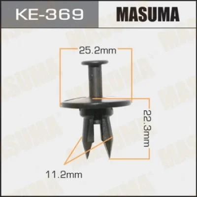 Зажим, молдинг / защитная накладка MASUMA KE-369