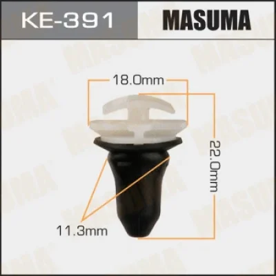 Зажим, молдинг / защитная накладка MASUMA KE-391