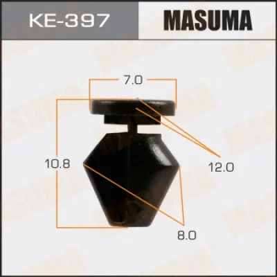 Зажим, молдинг / защитная накладка MASUMA KE-397