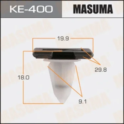 Зажим, молдинг / защитная накладка MASUMA KE-400