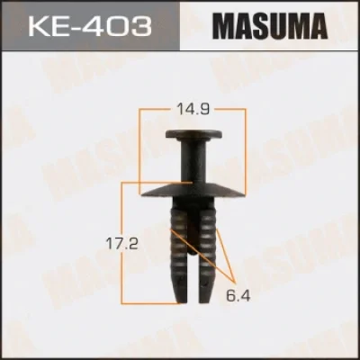 Зажим, молдинг / защитная накладка MASUMA KE-403