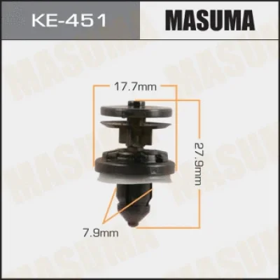 Зажим, молдинг / защитная накладка MASUMA KE-451