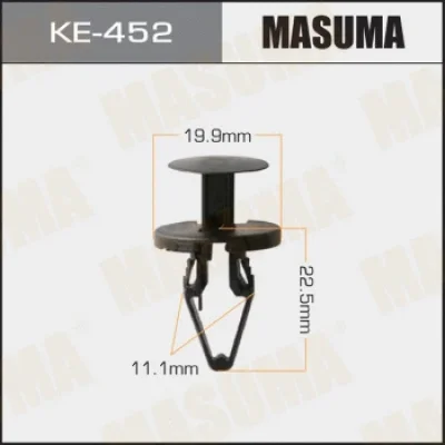Зажим, молдинг / защитная накладка MASUMA KE-452